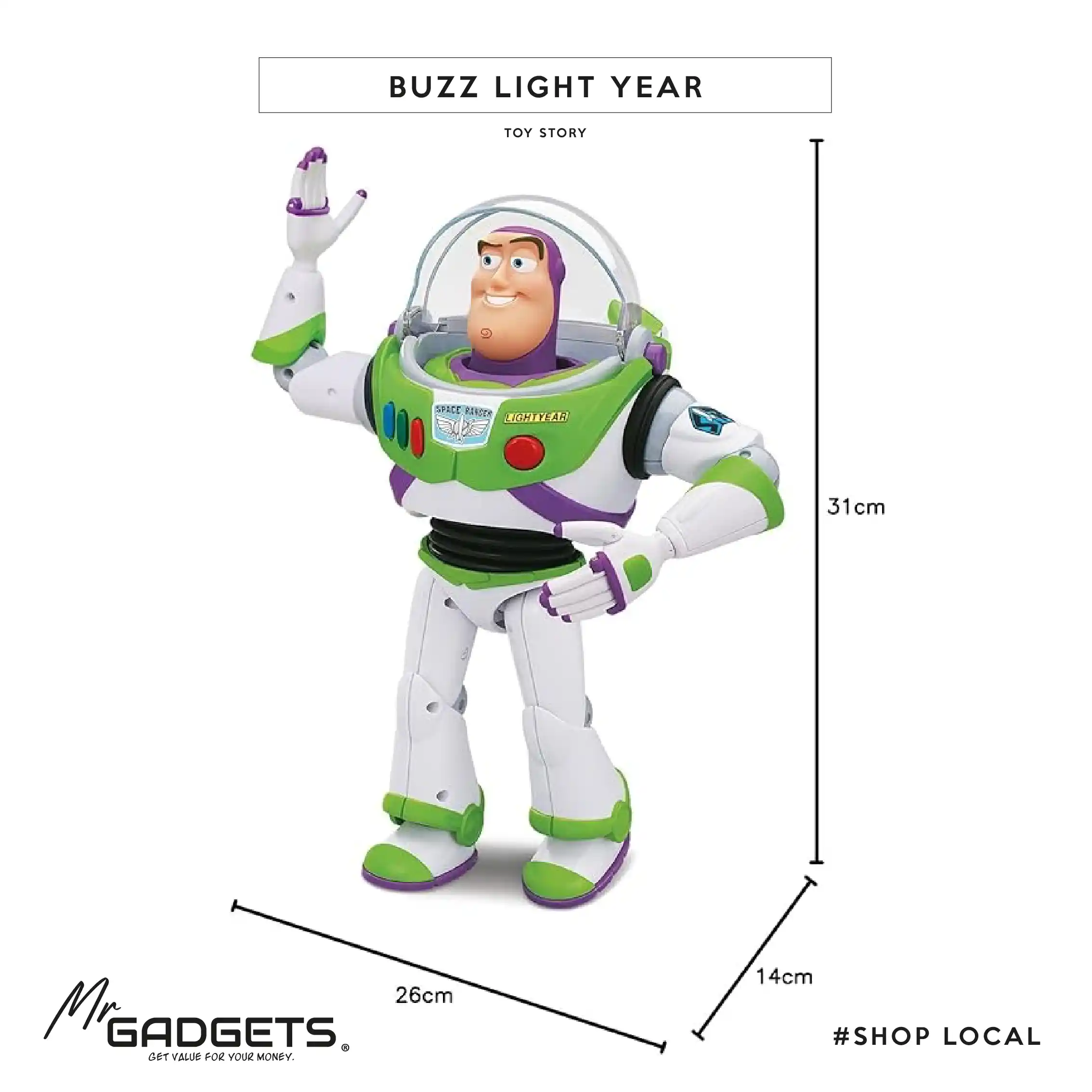 Buzz Lightyear Toy - Image 5