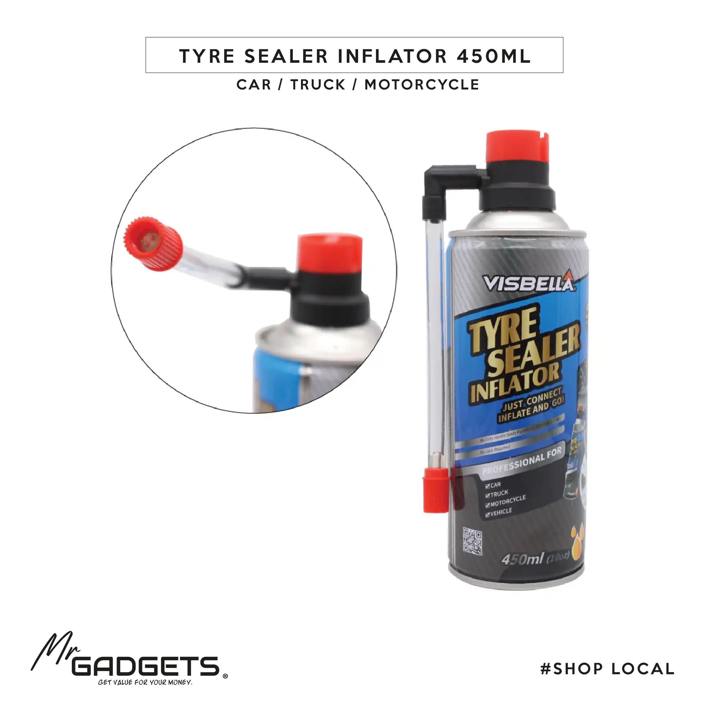 Emergency tyre sealer / Inflator - Image 3