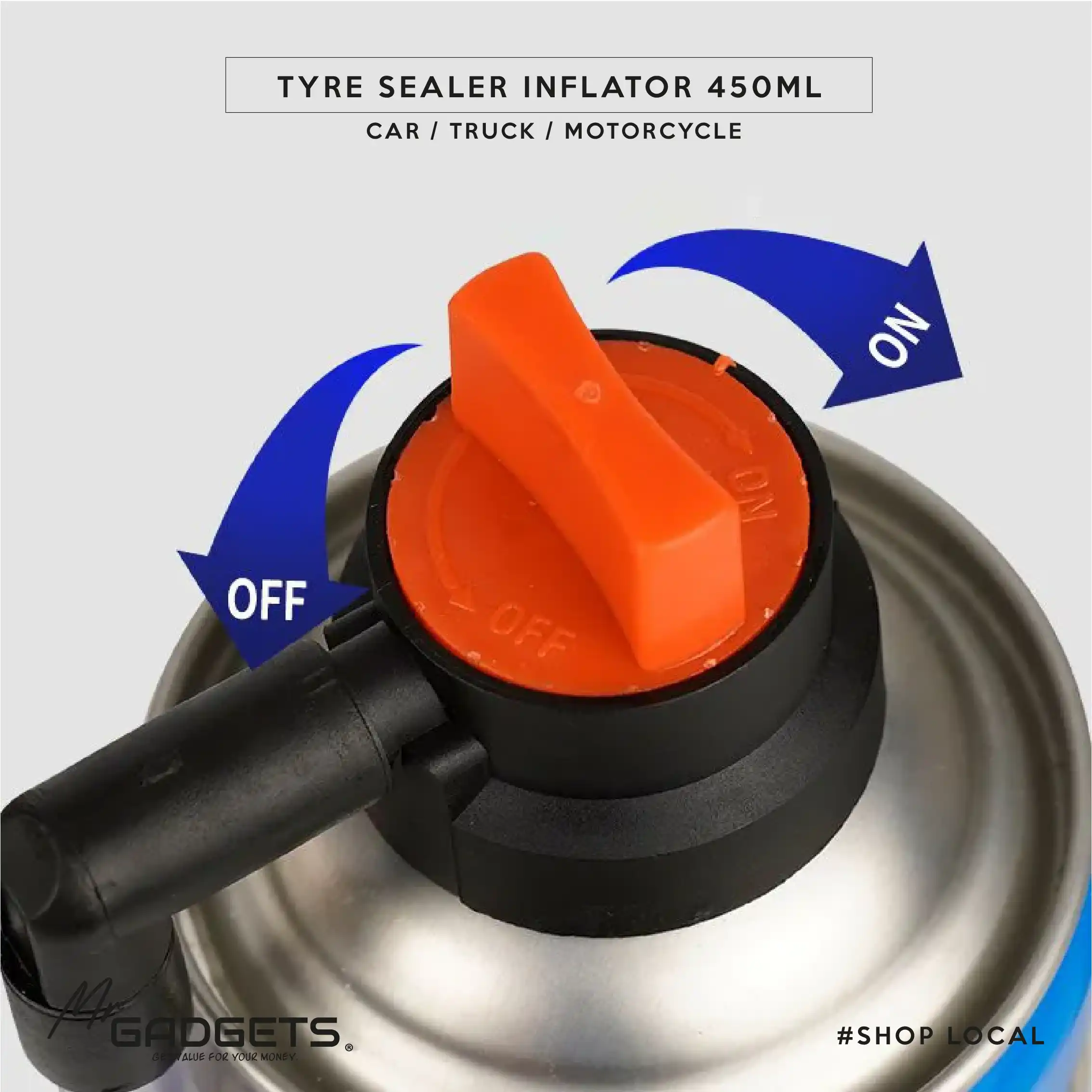 Emergency tyre sealer / Inflator - Image 4