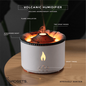 Volcano Humidifier / Night Light