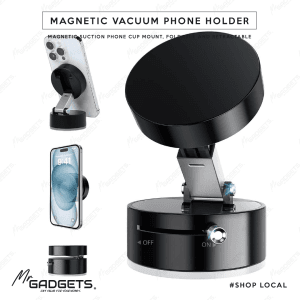 Magnetic Vacuum Phone Holder