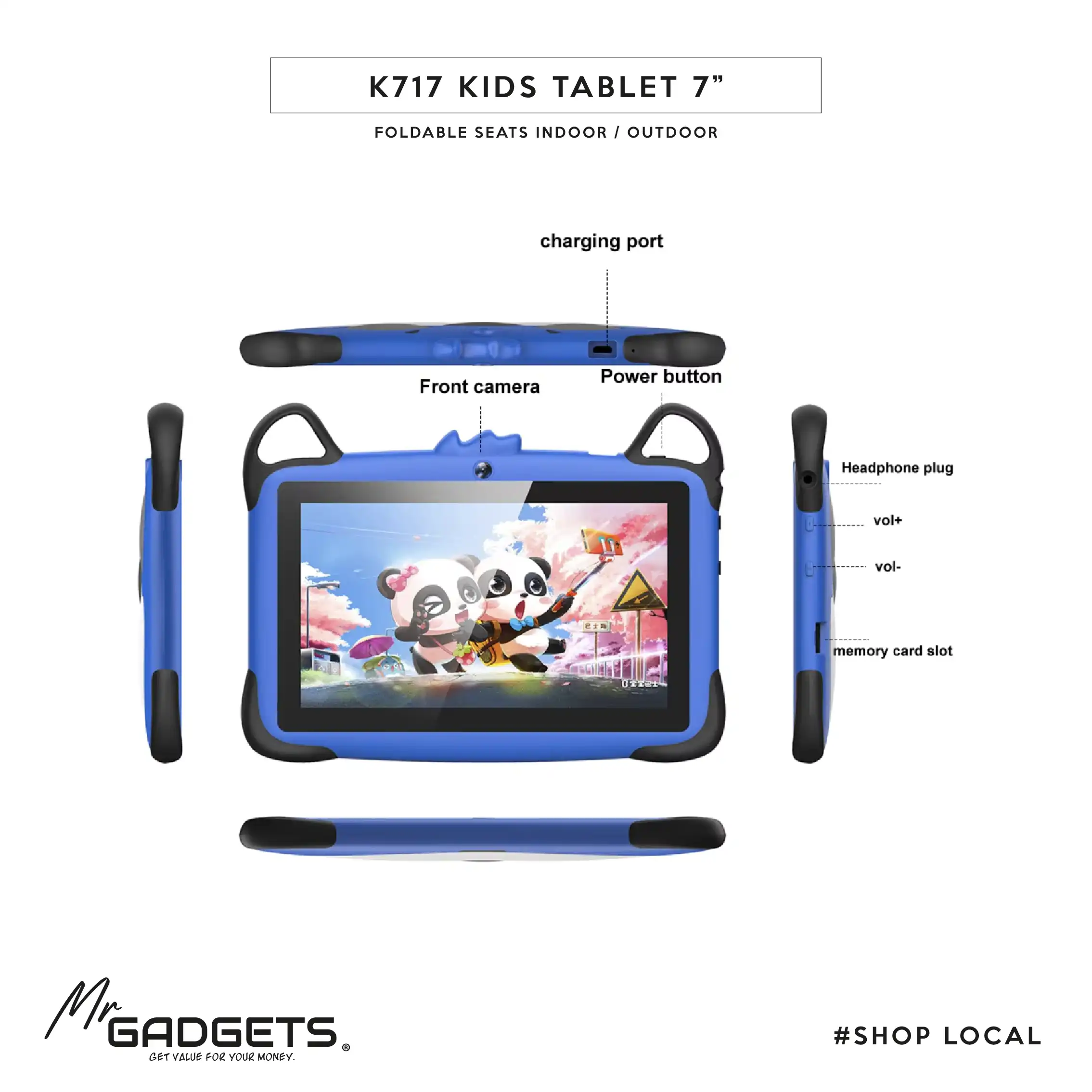 7" Kids Tablet Veidoo - Image 14