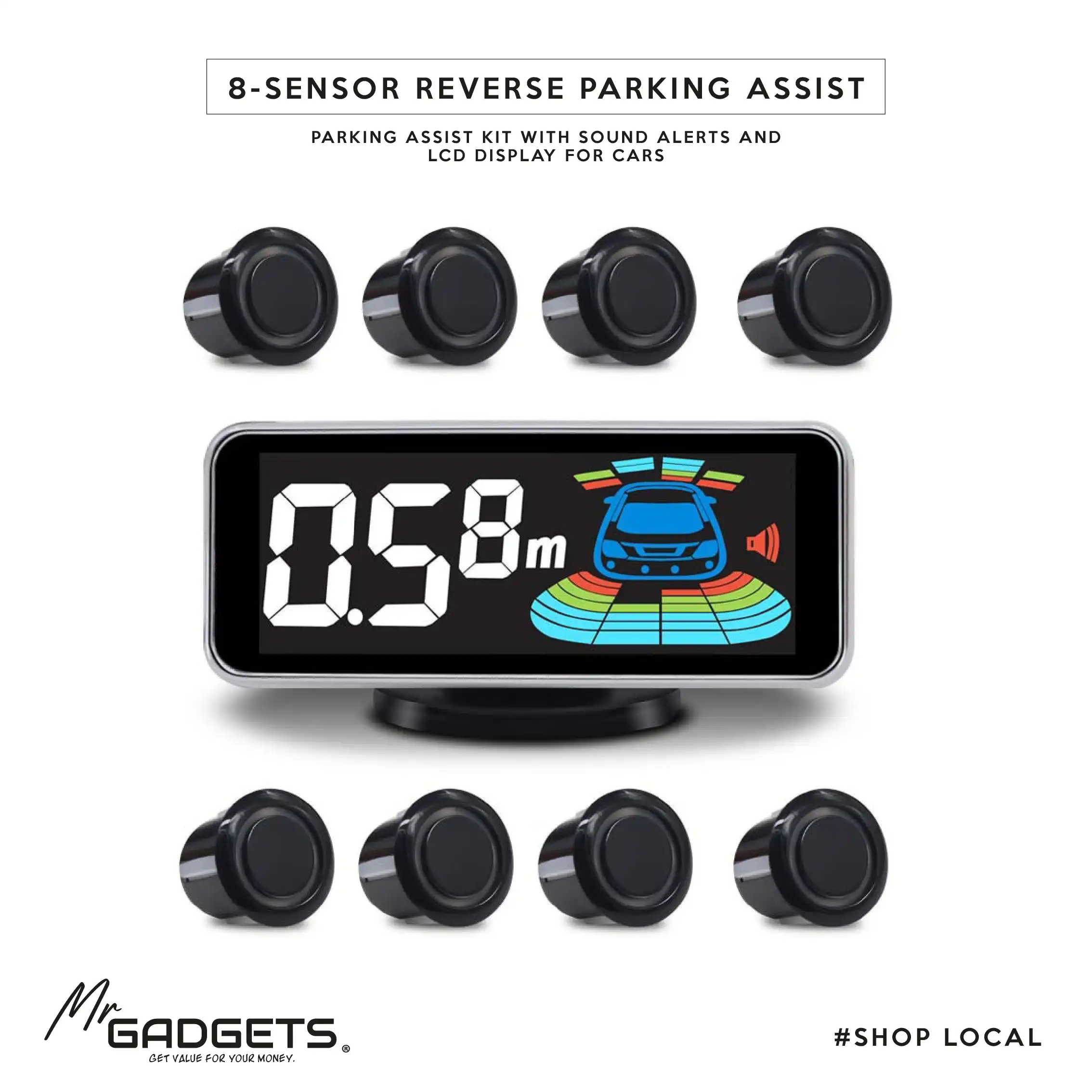 Parking Assist 4 sensors - Image 2
