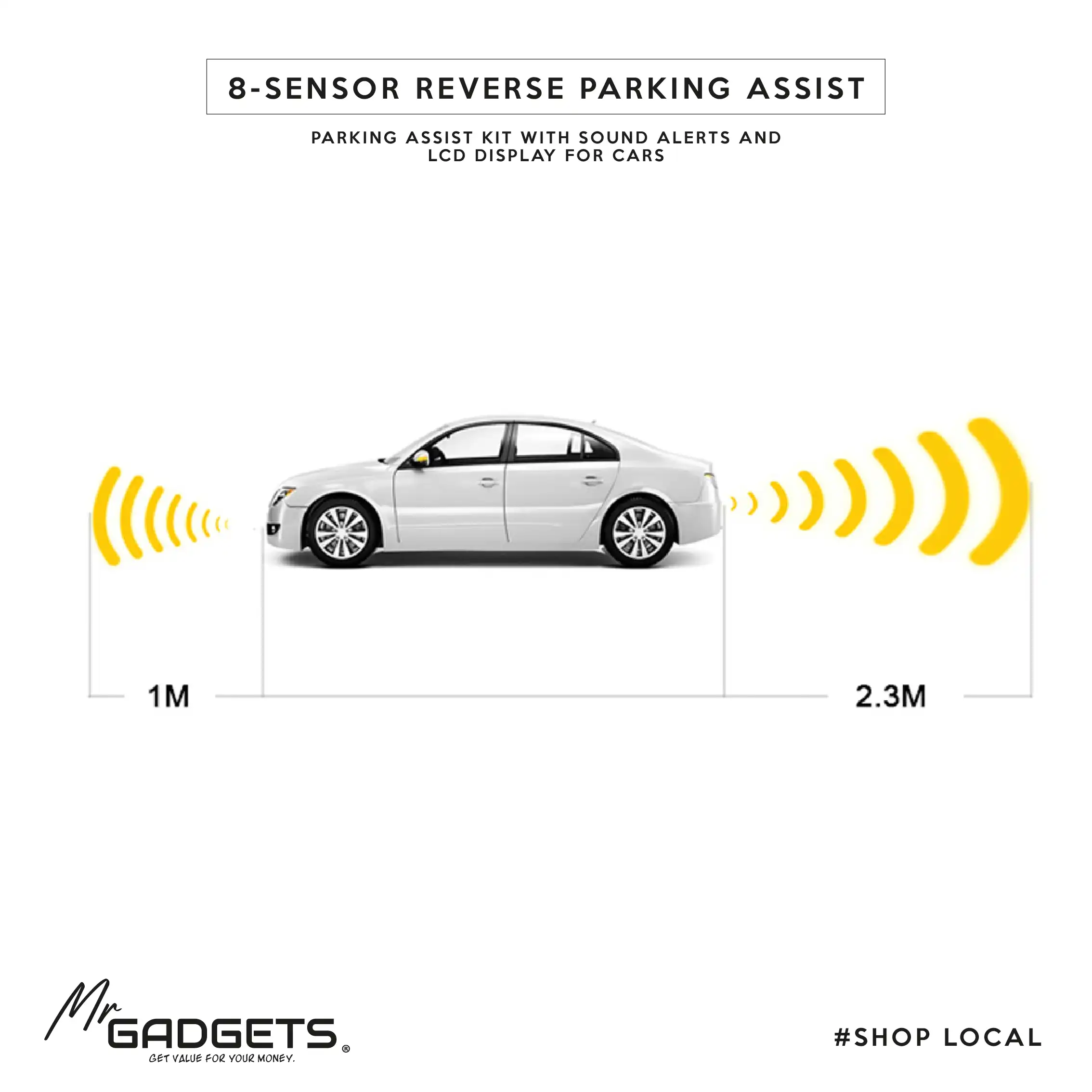 Parking Assist 4 sensors - Image 6