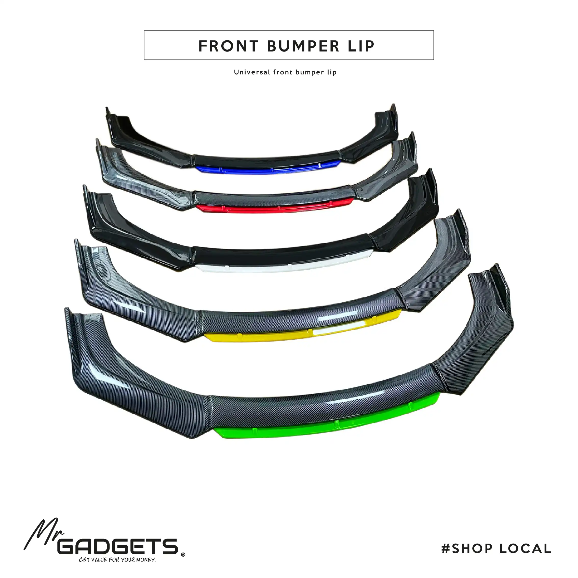 Universal Front Bumper Lip - Image 8