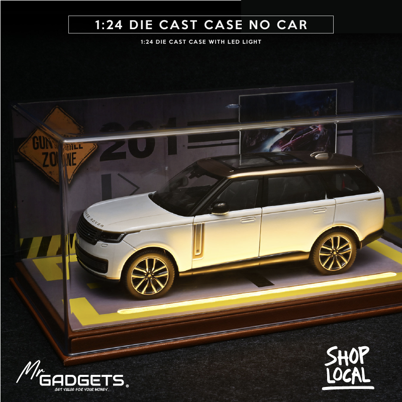 Die Cast 1:24 Scale Led Car Box Display - Image 2