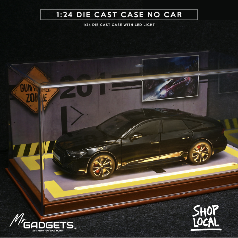 Die Cast 1:24 Scale Led Car Box Display - Image 4