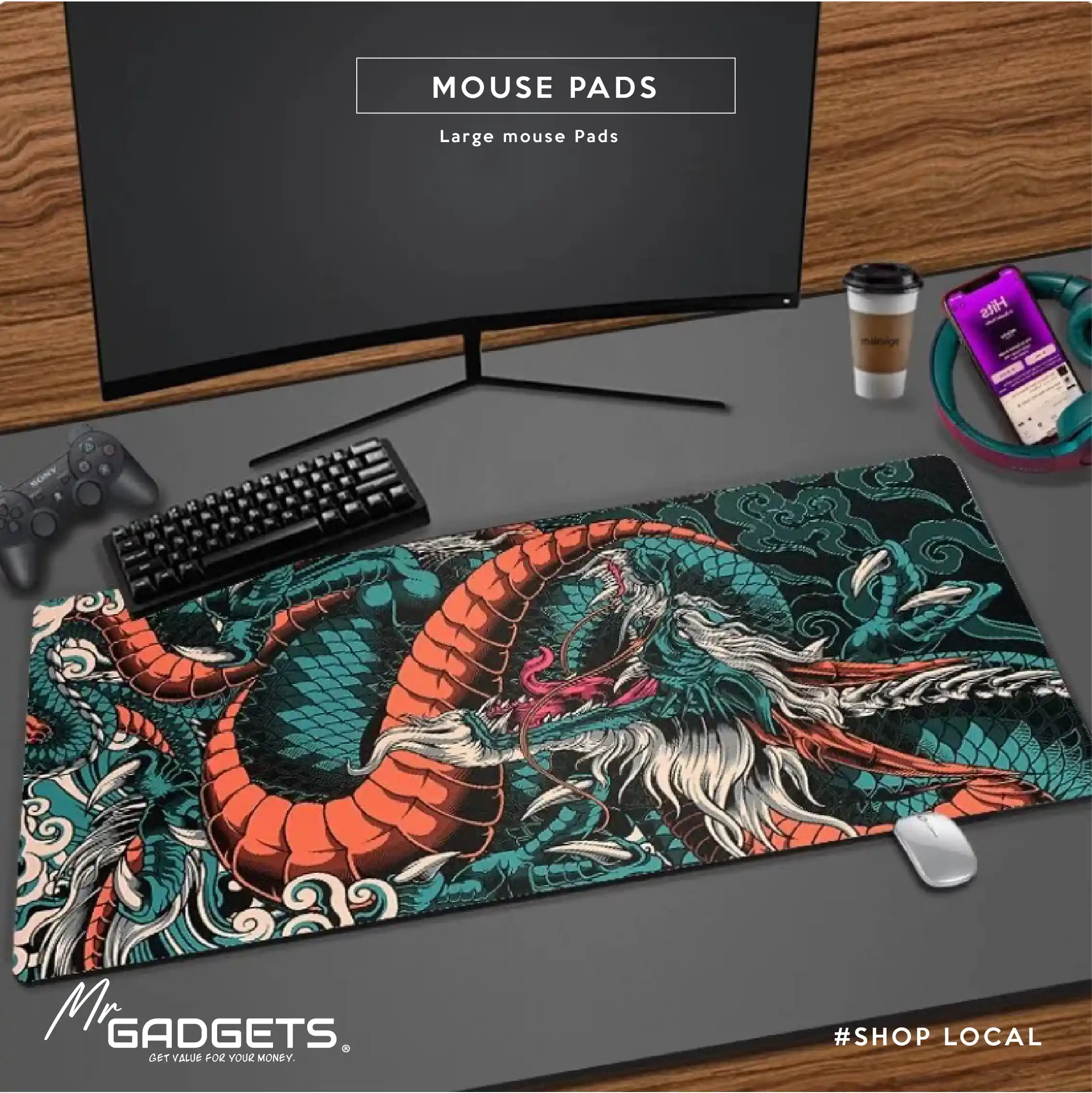 Large Printed Mouse Pads - Image 3