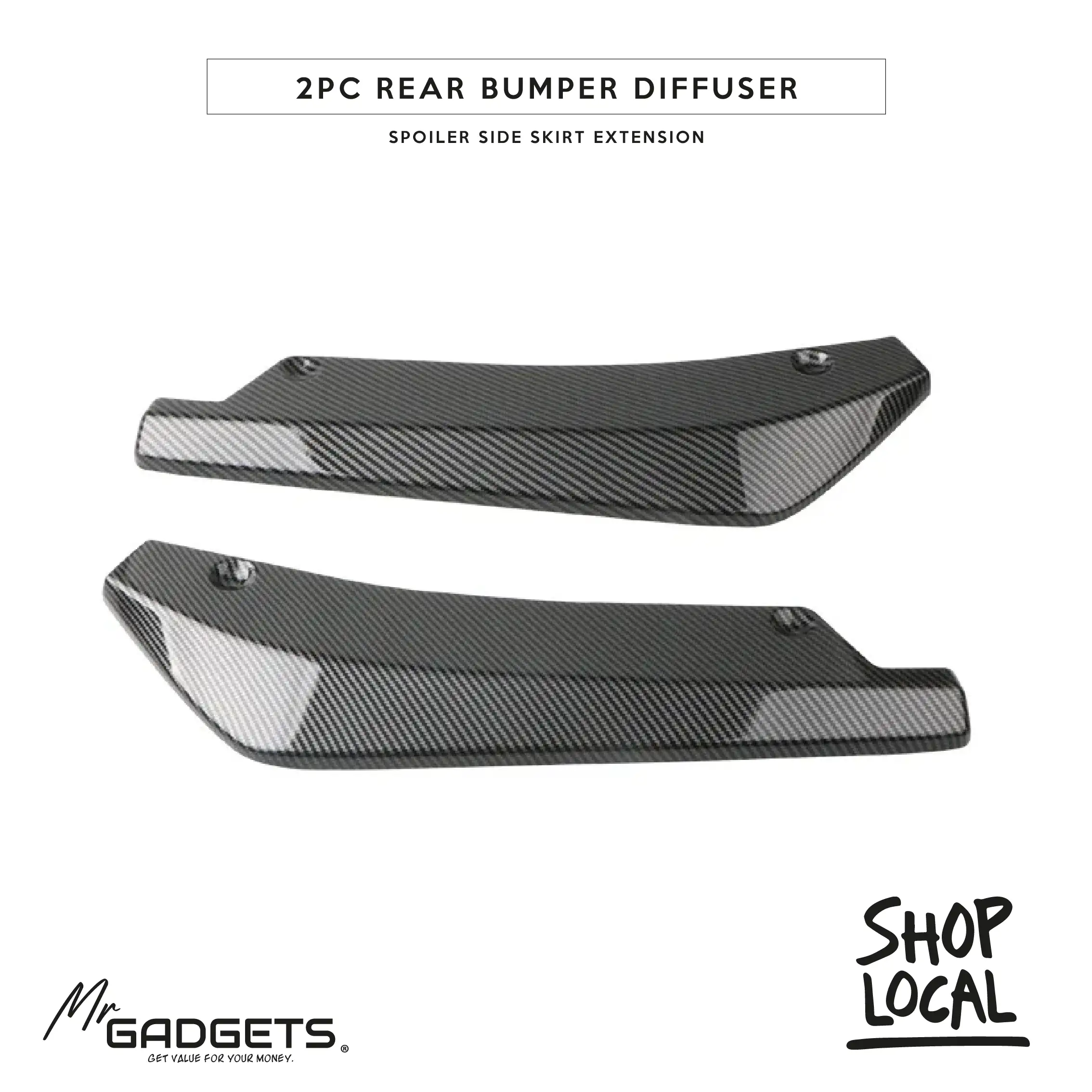 Rear Bumper Side Diffuser - Image 4