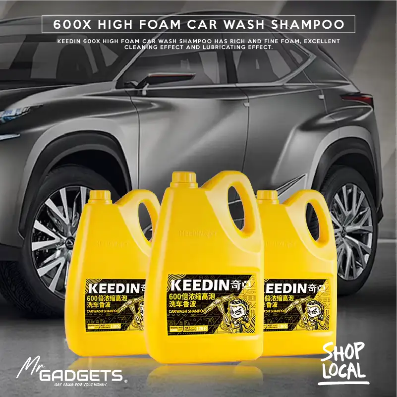 High Foam Car Wash Shampoo 1:600 dilution Ratio