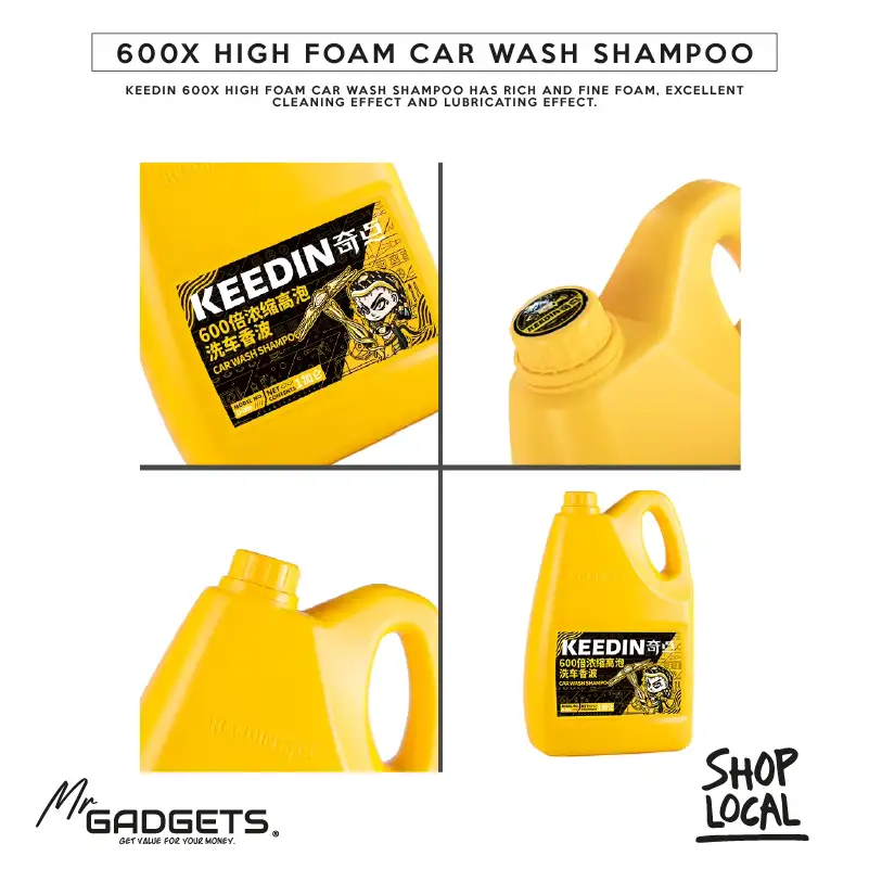 High Foam Car Wash Shampoo 1:600 dilution Ratio - Image 7