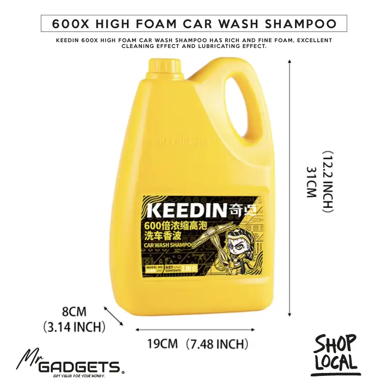 High Foam Car Wash Shampoo 1:600 dilution Ratio - Image 8