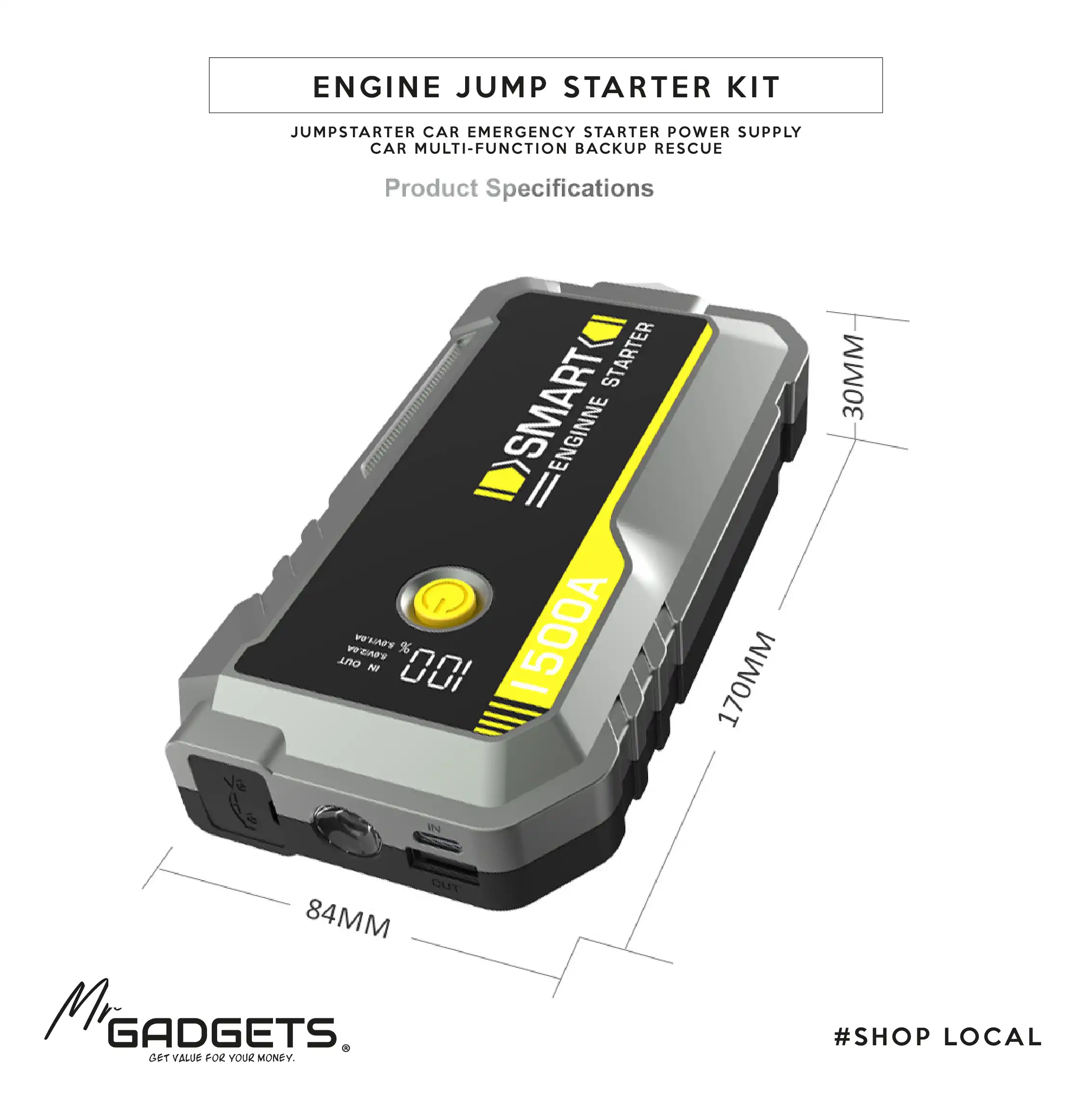 Car jump starter kit - Image 5