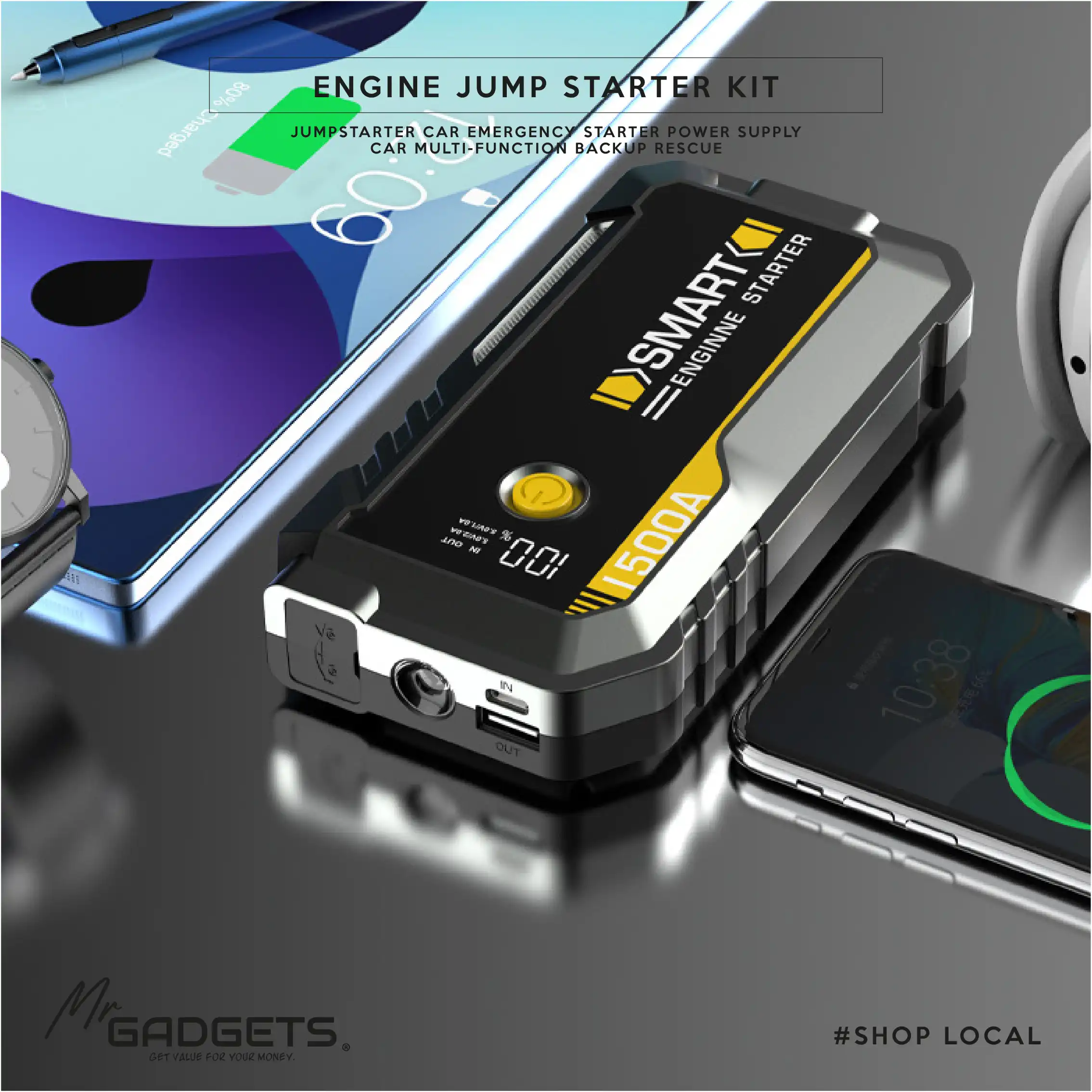 Car jump starter kit - Image 8