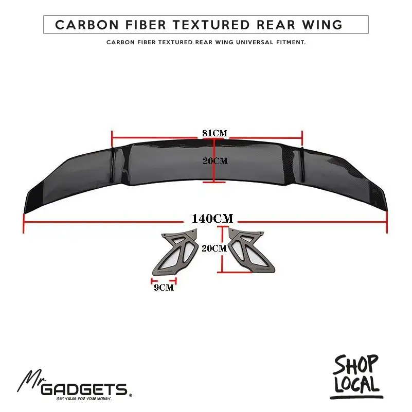 Universal Rear Wing Spoiler - Image 6