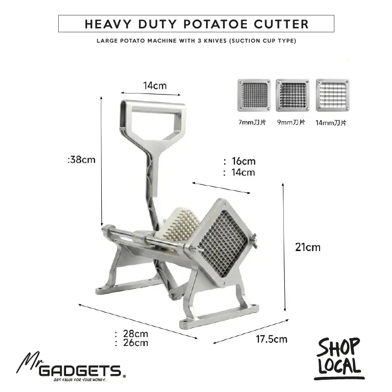 Heavy Duty Chips / Veg Cutter (Home / Commercial Use) - Image 2