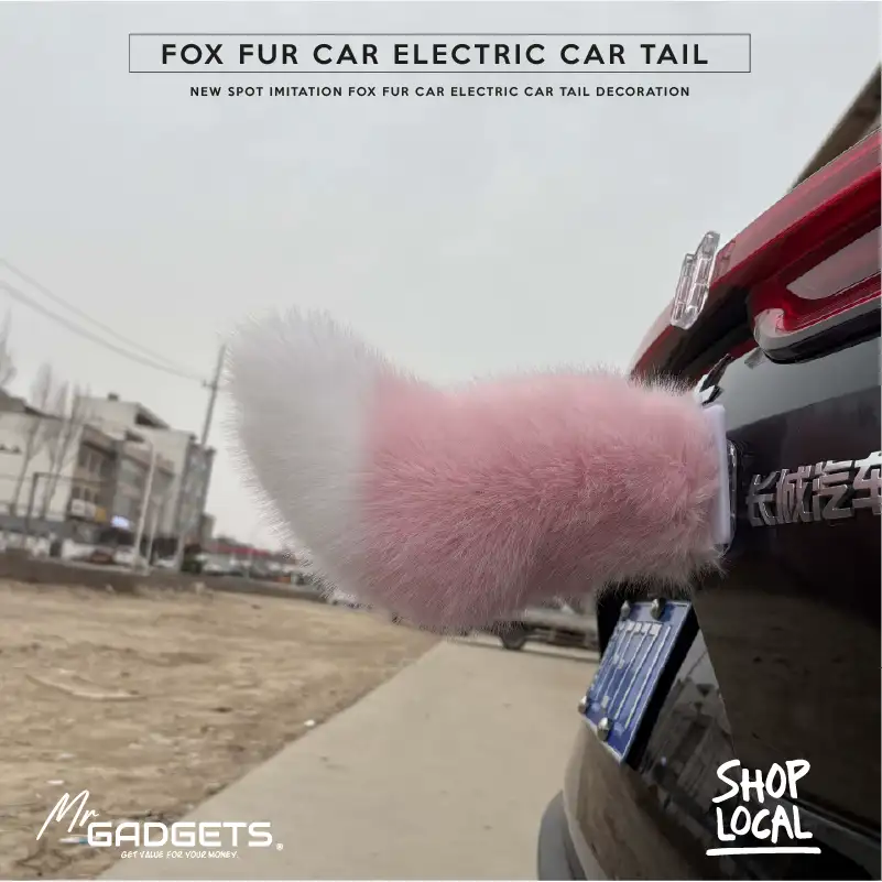 Fox Fur Electric Tail Car / Bikes / Cosplay - Image 6