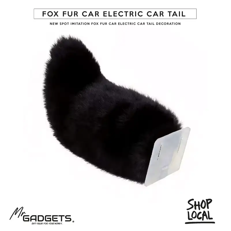 Fox Fur Electric Tail Car / Bikes / Cosplay - Image 5