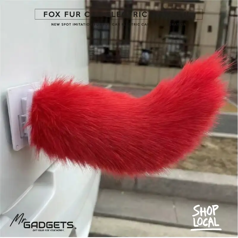 Fox Fur Electric Tail Car / Bikes / Cosplay - Image 3