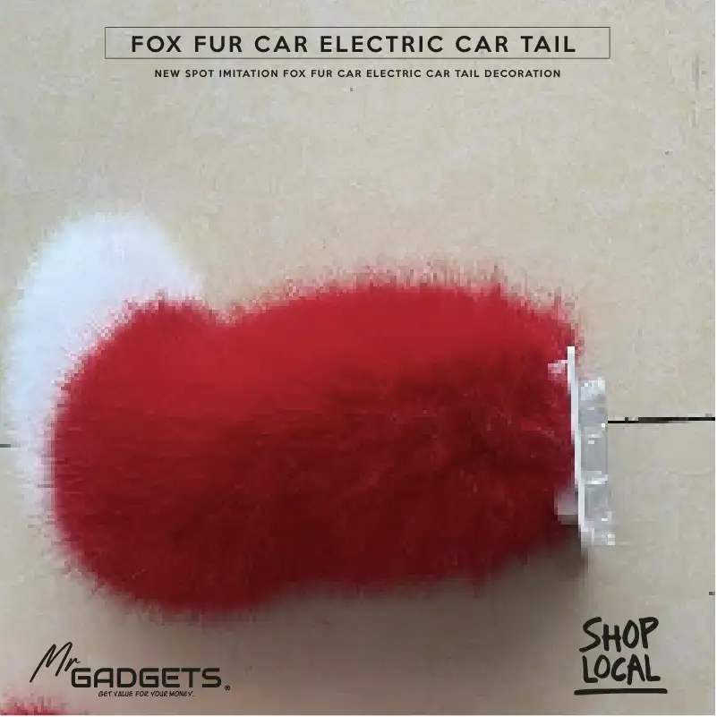 Fox Fur Electric Tail Car / Bikes / Cosplay - Image 2