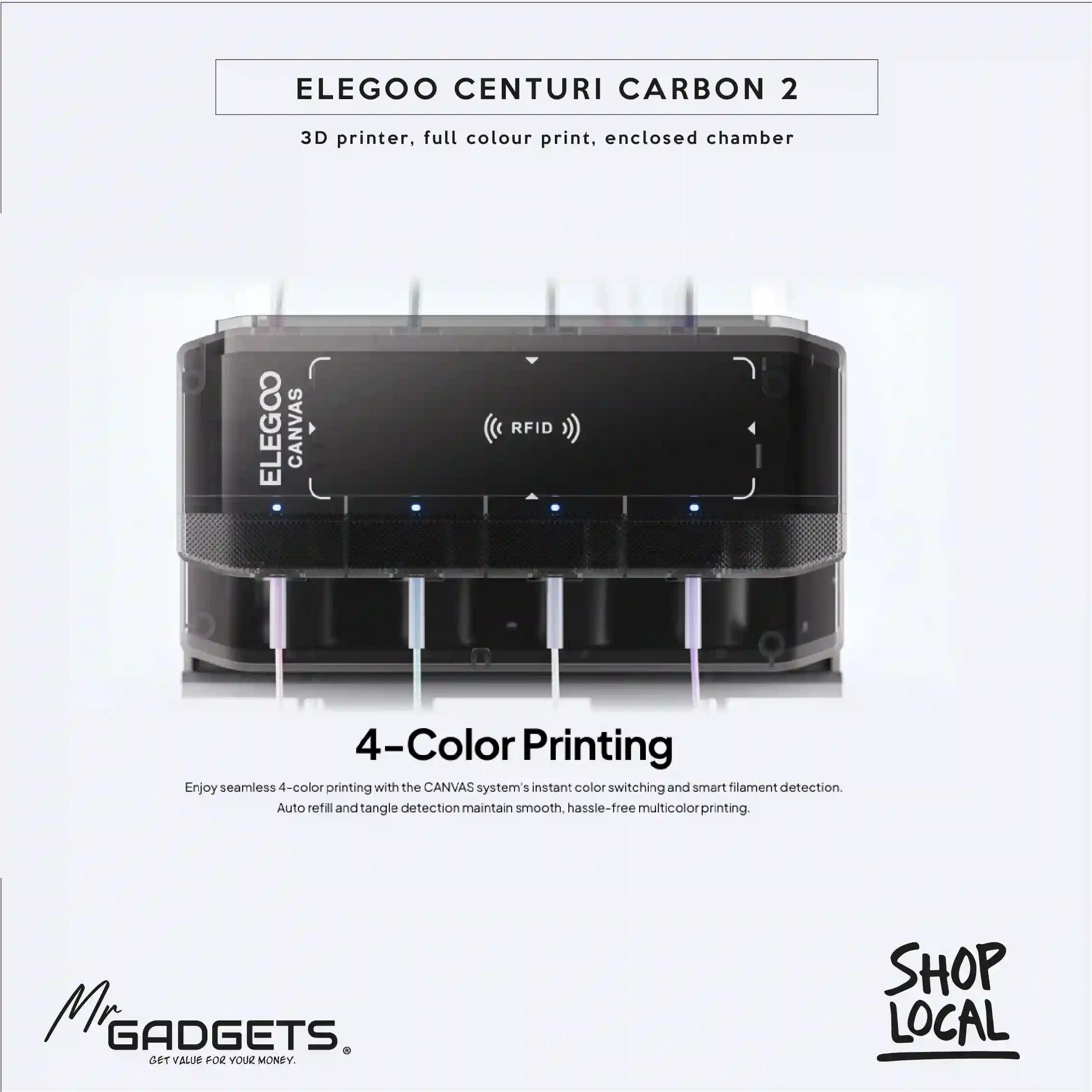 Elegoo Centuri Carbon 2 3D Printer - Image 6